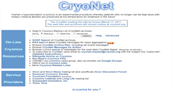 Desktop Screenshot of cryonet.org